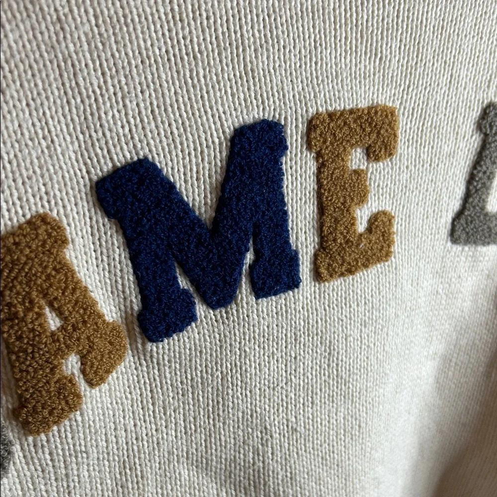 Jessica Simpson Cream and Blue Knit - Picture 4 of 7